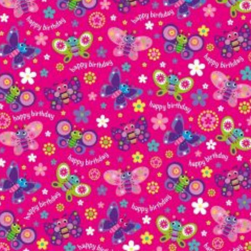 Picture of GIFT WRAPPING BUTTERFLIES 50X70CM